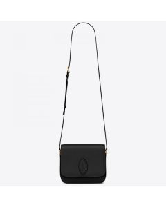 Saint Laurent LE 61 Small Saddle Bag Black Leather