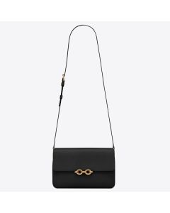 Saint Laurent Le Maillon Bag Black Calfskin