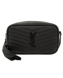 Saint Laurent Lou Mini All Black Bag