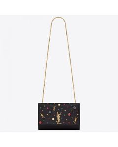 Saint Laurent Medium Kate Multicolor Charms Bag