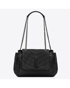 Saint Laurent Small Nolita Bag Black Vintage Leather