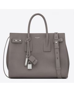 Saint Laurent Small Sac de Jour Souple Bag Fog Grained Leather