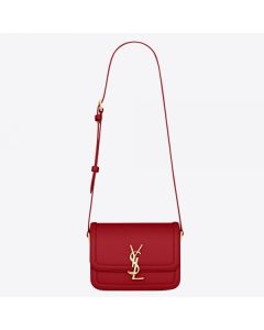 Saint Laurent Solferino Small Bag Red Calfskin