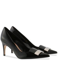 Sergio Rossi SR1 Pumps 75mm Black Patent